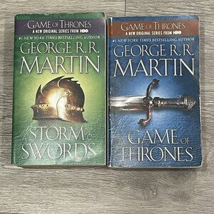 Lot Of 2 A Game Of Thrones By George R. R. Martin Paperback